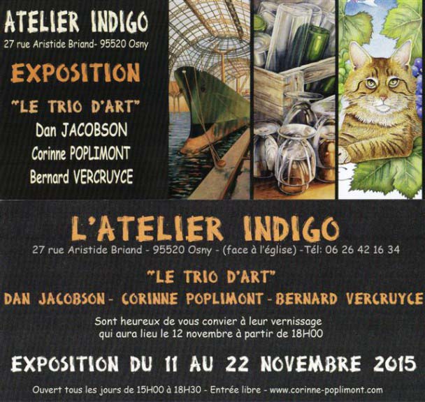 Expo Atelier Indigo - 2015